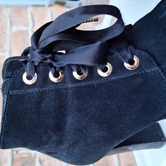 Hogl Genuine Suede Ankle Booties - Picture 3 of 9